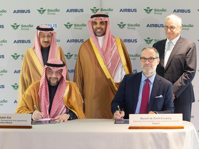 Saudia order flyadeal A330neo