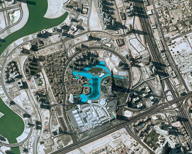 Africa Middle East Satellite - Pleiades Dubai Satellite image of Dubai taken by Airbus Defence and Space's Pléiades 1A.