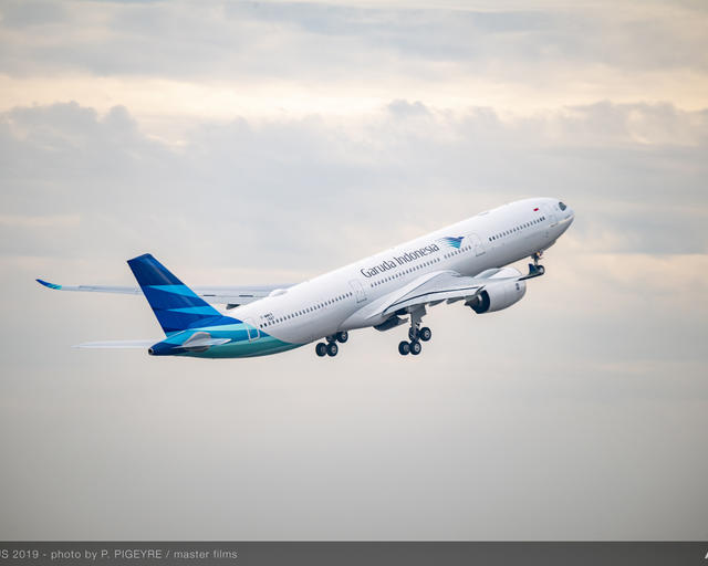 A330-900 Garuda Indonesia ferry flight