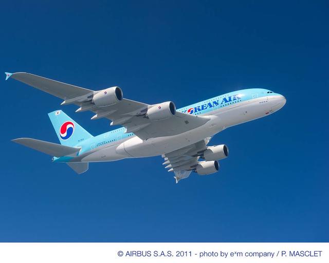 A380 KOREAN AIR - IN FLIGHT