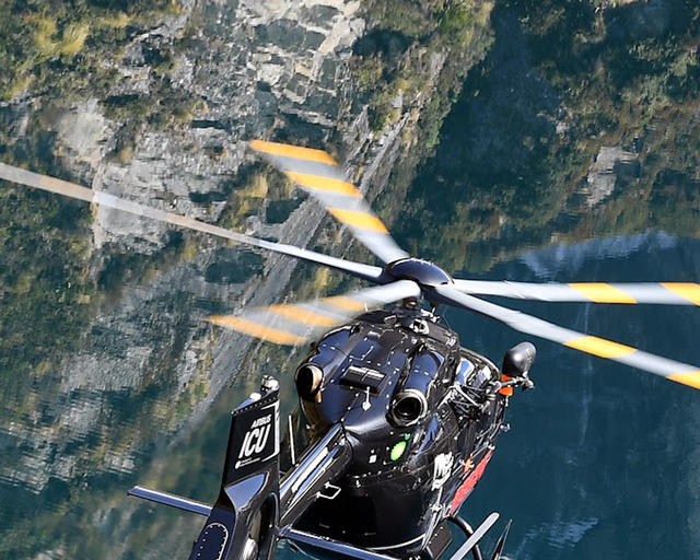 H145 in flight H145 in flight