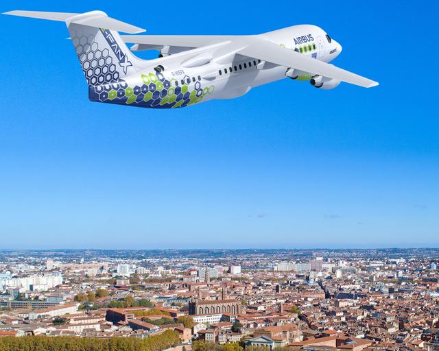 Airbus' E-Fan X Airbus' E-Fan X