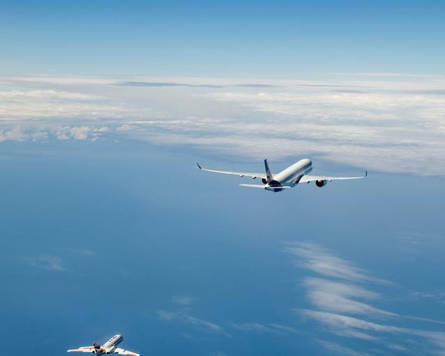 A350 100% SAF emissions test flight Airbus DLR A350 100% SAF emissions test flight Airbus DLR