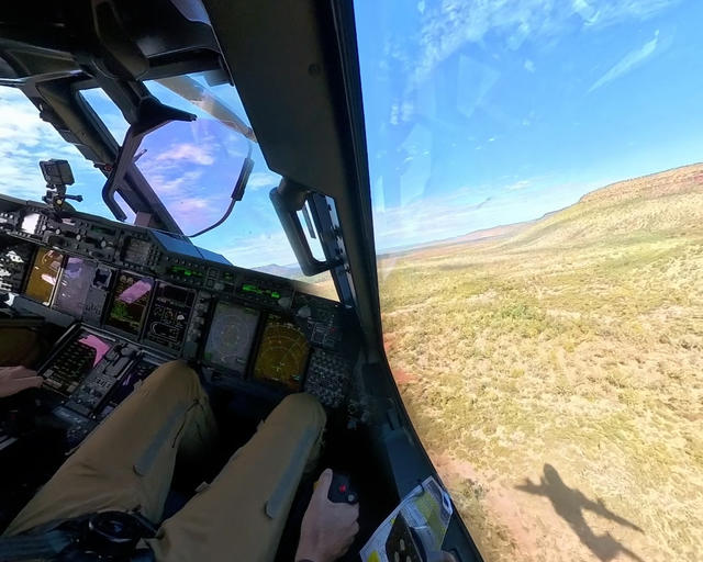 Pitch Black A400M Tactical Flight