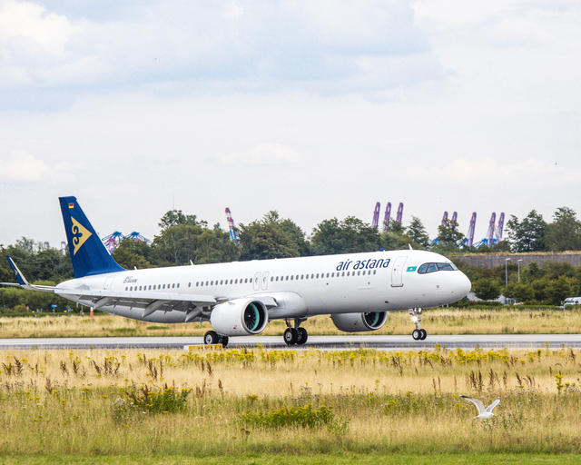 First A321neo for Air Astana First A321neo for Air Astana