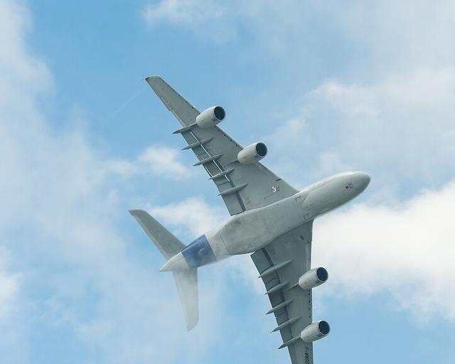 Airbus A380 in flight Airbus A380 in flight