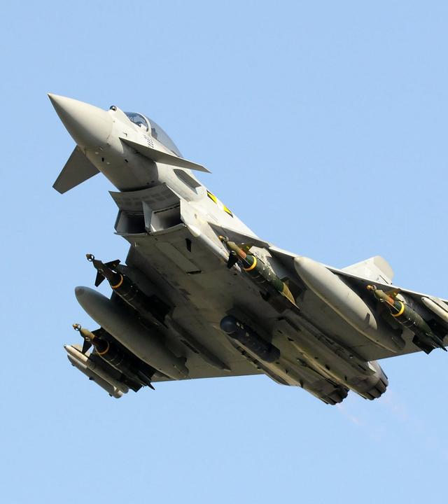 Ellamy-906-110525-0172-Out-Unc-0283.jpg A Royal Air Force mission struck a military complex in Tiji, Libya on Wednesday (25 May).    One Tornado GR4 and one Typhoon FGR4 struck the facility with nine bombs.    In a demonstration of the flexibility of the 