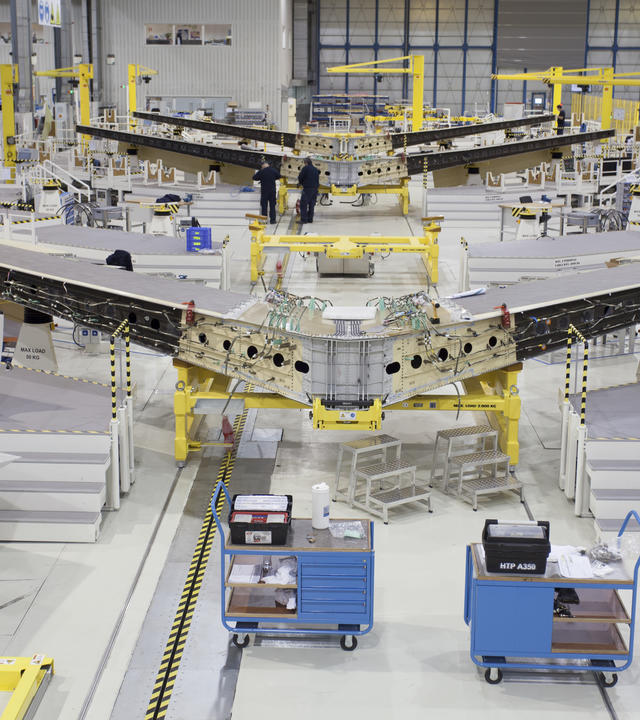 Each Airbus jetliner built today results from proven expertise, accumulated during the company’s 50-plus years of leadership, and constant dedication and attention from all teams. Processes are continually refined and make best use of latest technologies 