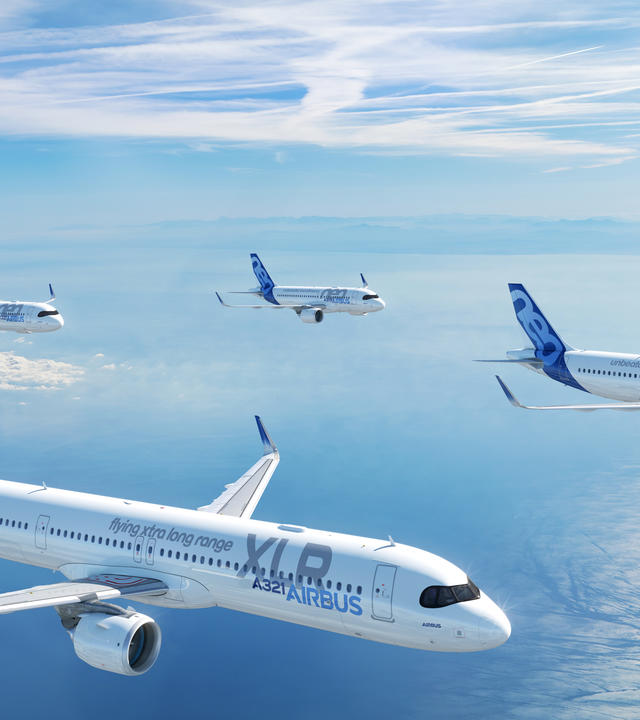 A320 in Flight (A321LR in Flight) / A320neo Family Landscape