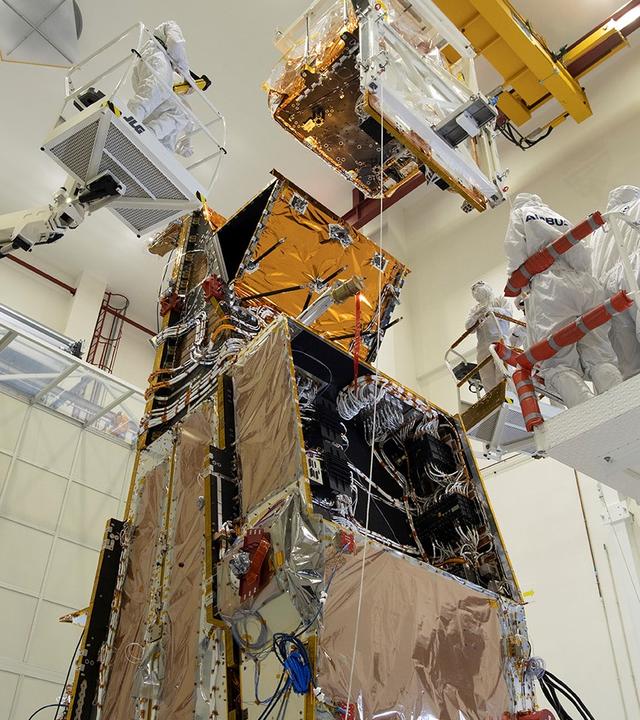 Picture: IASI-NG integration operations - Copyright Airbus