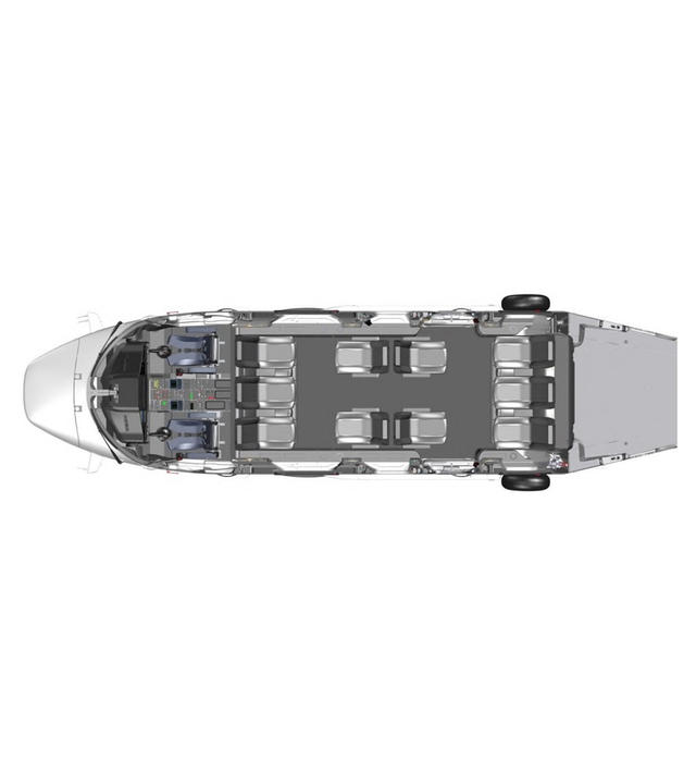 10 seats H175 VIP configuration