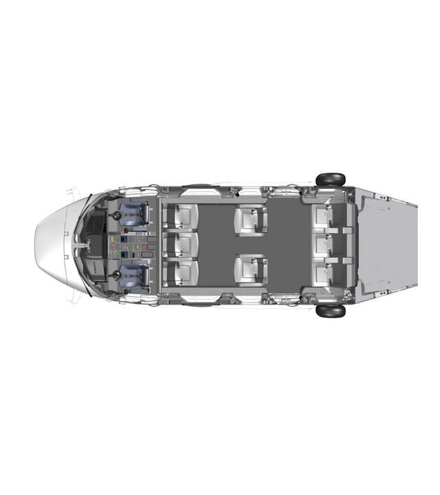 8 seats private and business aviation