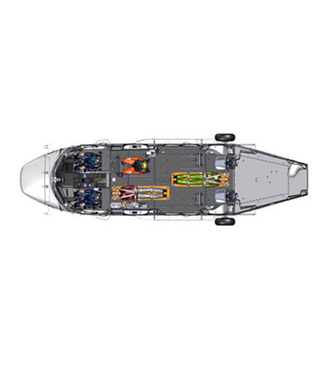 H175 configuration SAR