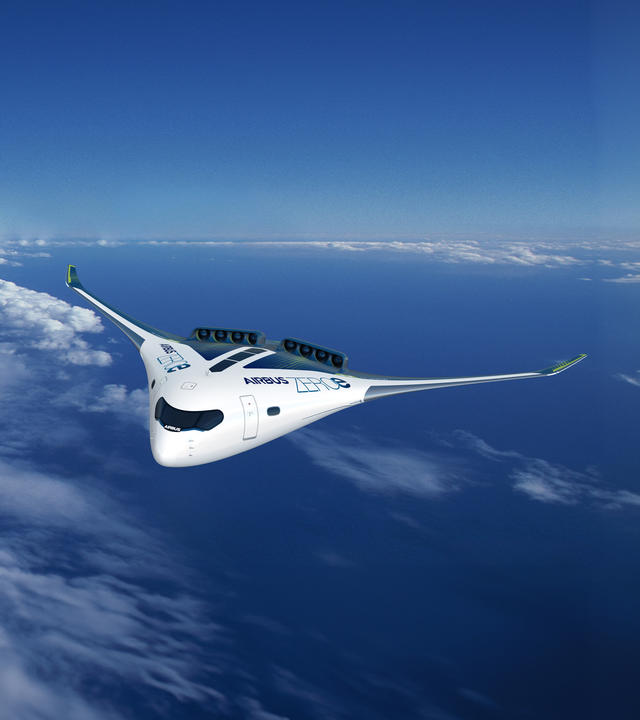 Blended Wings - ZEROe concept plane