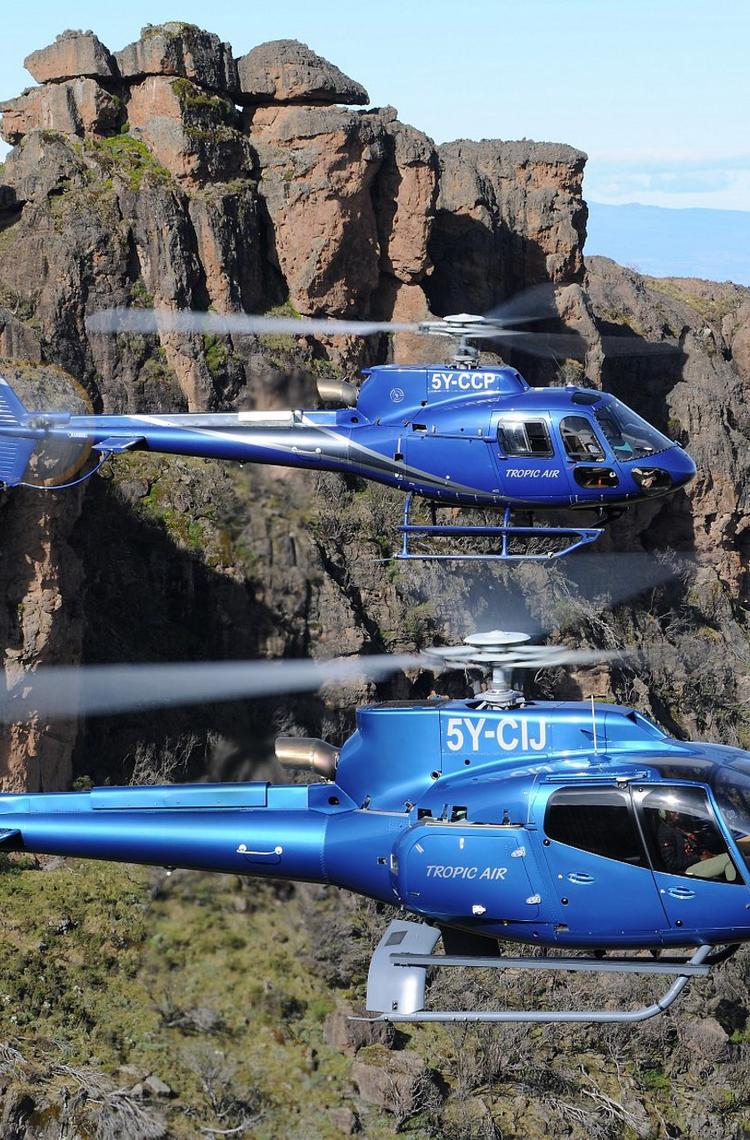 H130 H125 Tropic Air Kenya