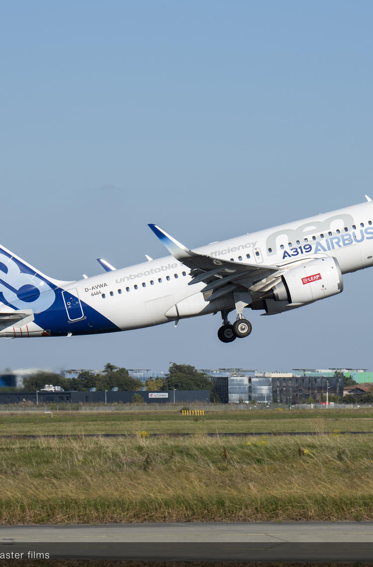 A319 100% SAF Flight