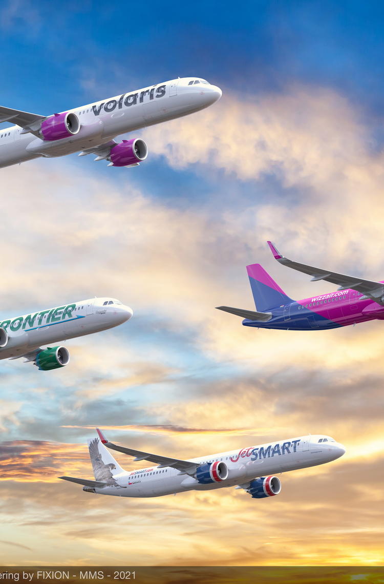 A321neo family-Indigo Partners Formation flight