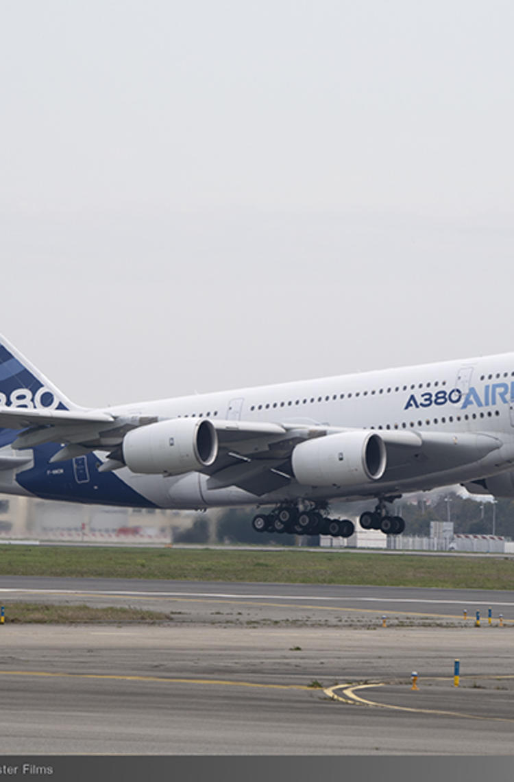 On 25 March, the A380 took off with 100% Sustainable Aviation Fuel from Blagnac Airport in Toulouse.