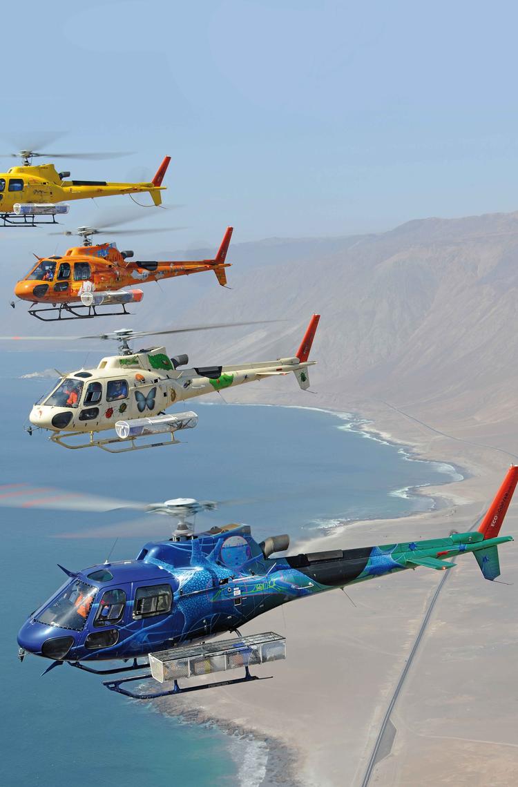 Ecocopter orders three H125s and one H145