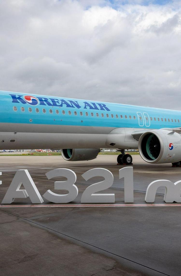 Korean Air first A321neo