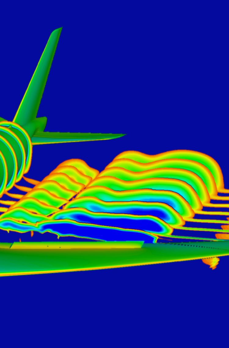 Aerodynamics aircraft design A350