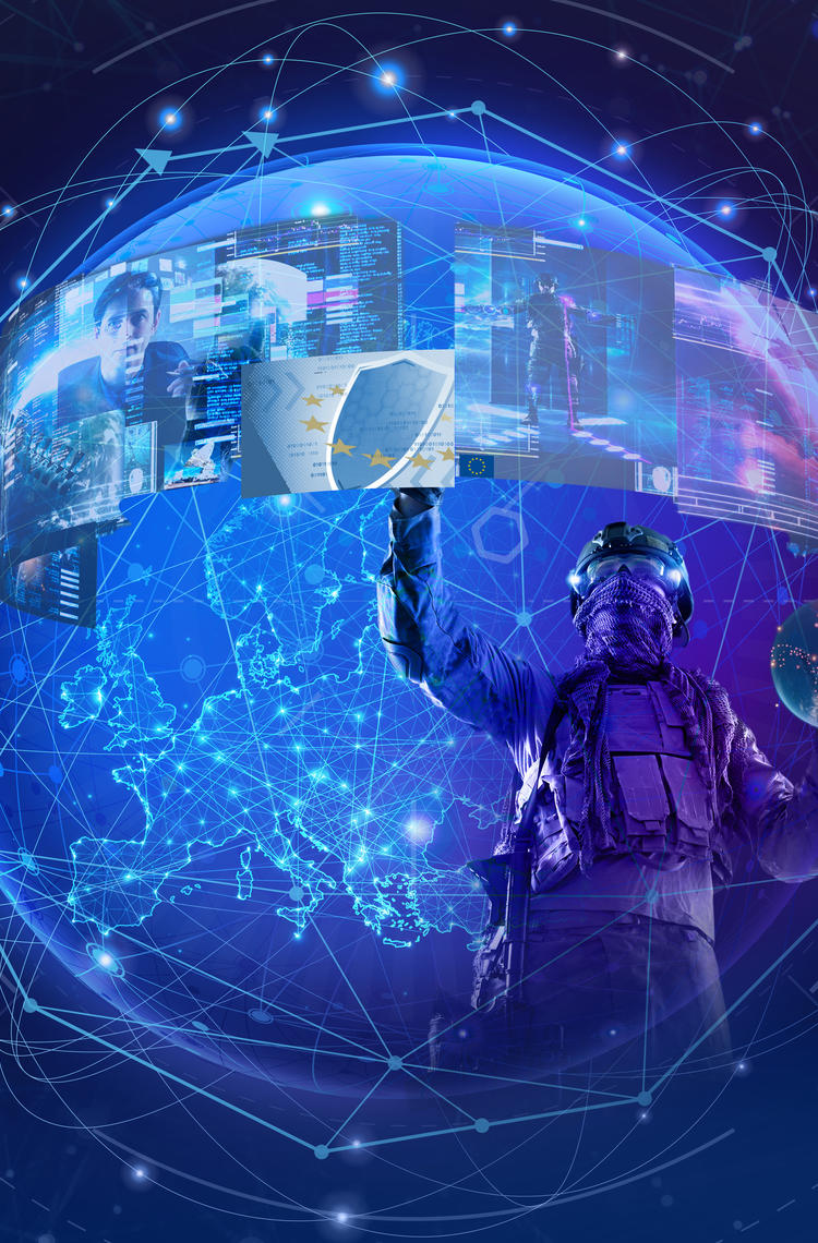 Visual: EU defence R&D projects-Copyright Airbus