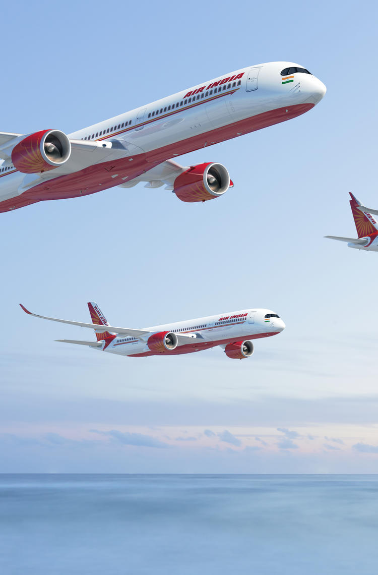 Air India's new Airbus fleet