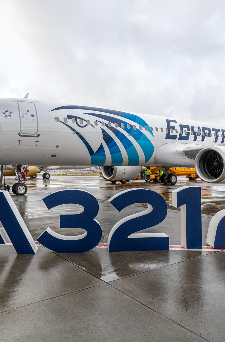 Egyptair takes delivery of its first A321neo Egyptair takes delivery of its first A321neo