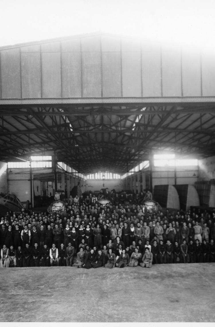 Old Puntales Factory, Cadiz, 1948