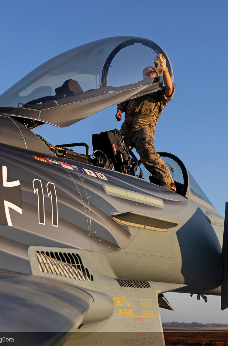 German EF deployment for exercise Rapid Pacific 2022