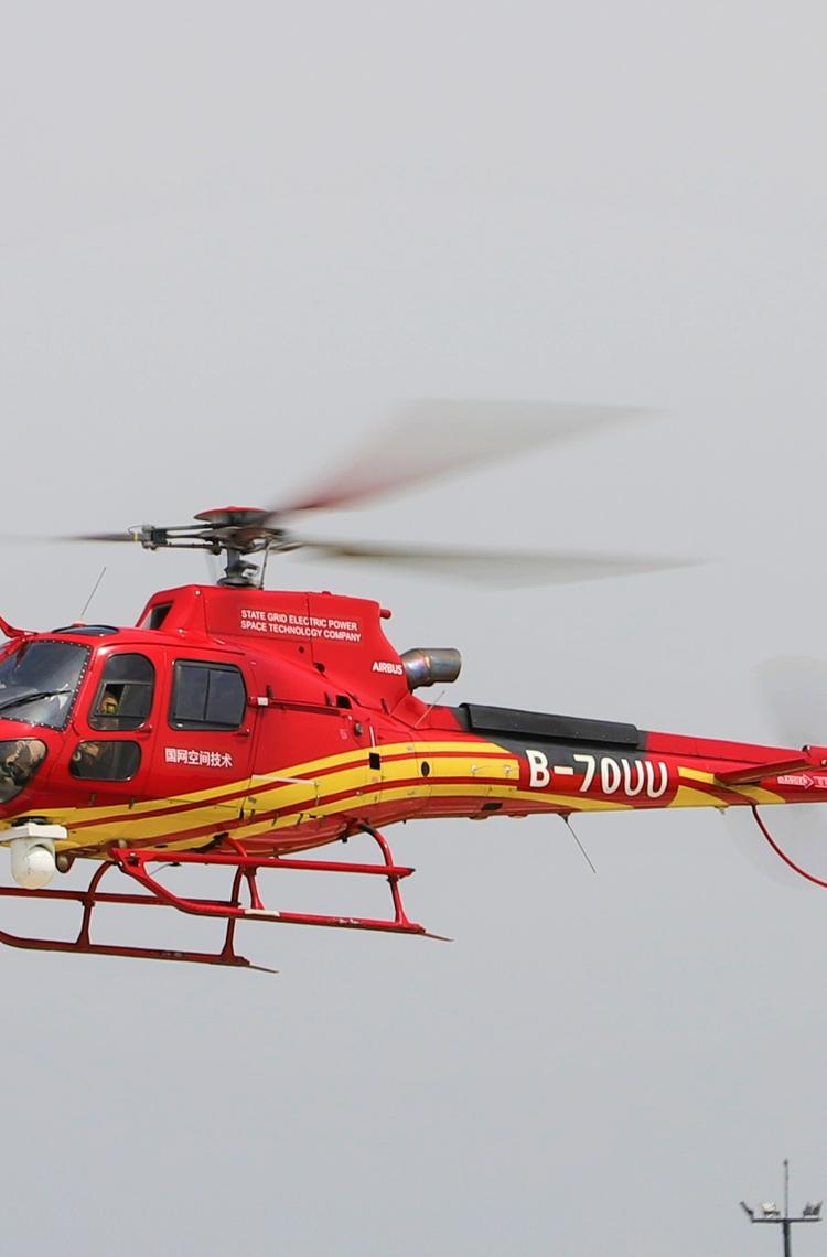 China’s first helicopter flight using SAF