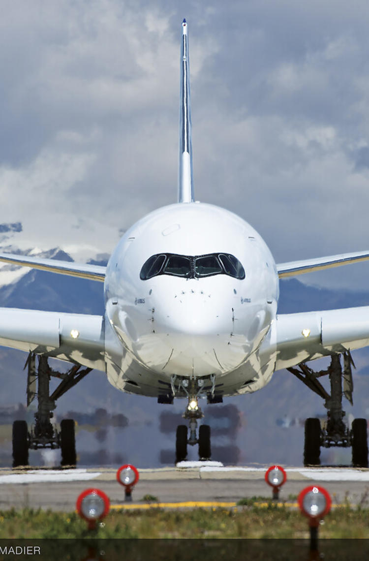 A350 at La Paz - Bolivia