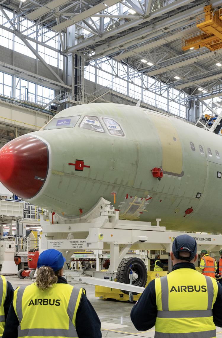 First A321 moulding in Toulouse station 41 First A321 moulding in Toulouse station 41