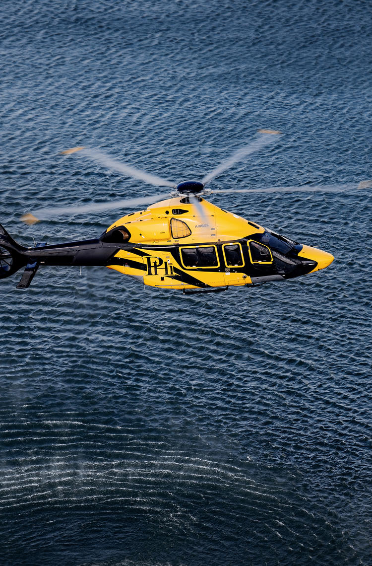 PHI's H160 in flight