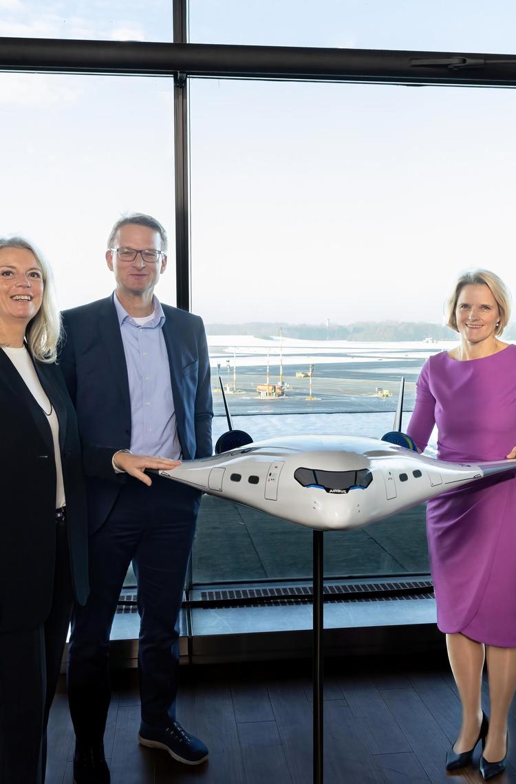Hamburg Airport joins international Airbus “Hydrogen Hub at Airport” network