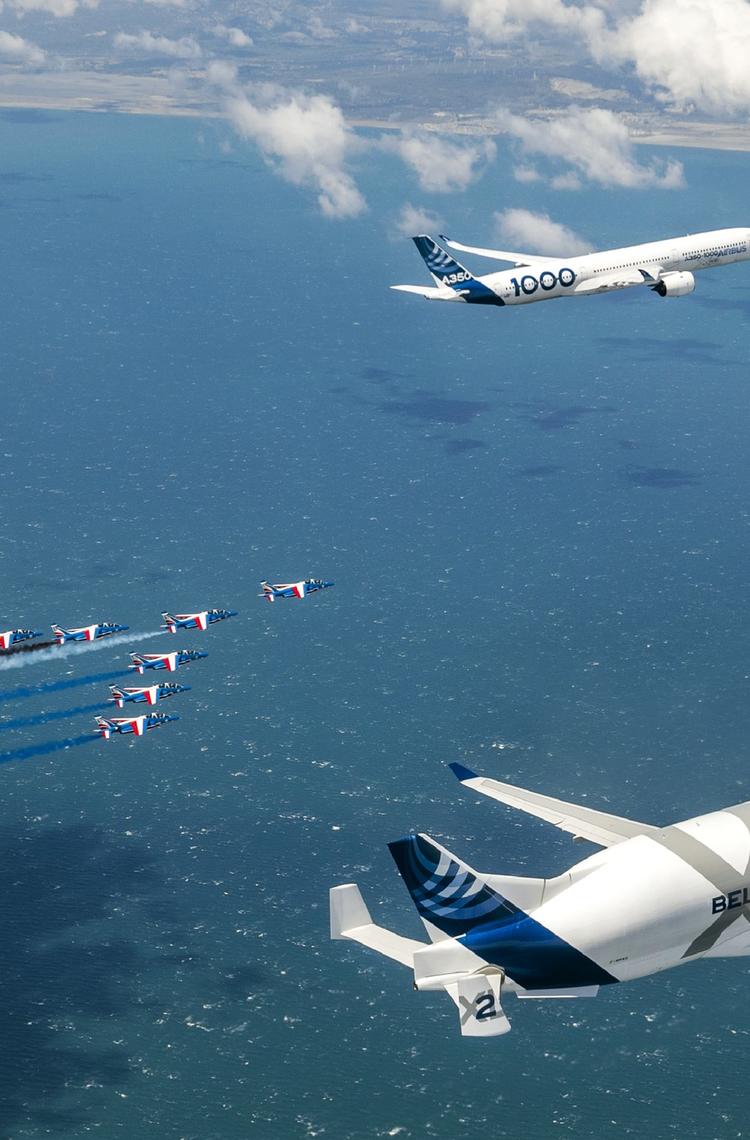 airbus formation flight