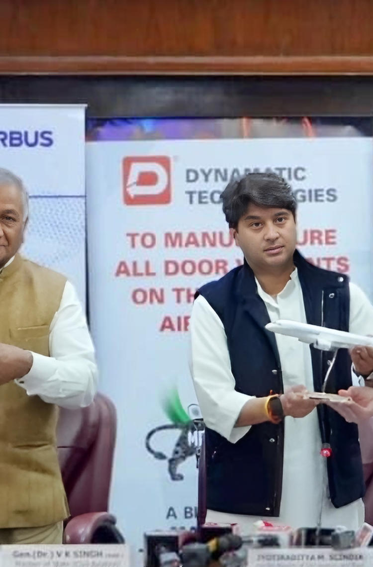 Airbus awards landmark aerospace order for A220 aircraft doors to Bengaluru-based Dynamatic Technologies