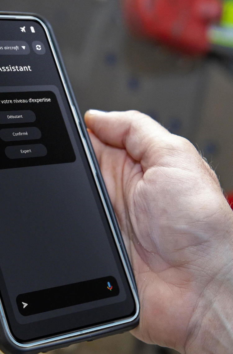 GenAir assistant screen GenAir assistant screen