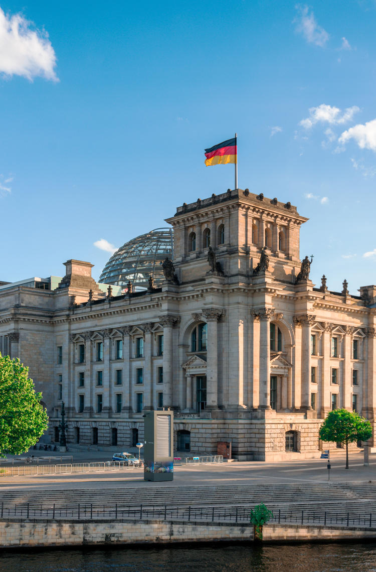 Parliament building, Berlin, Germany
