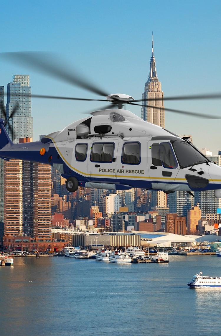 NYPD H175 Hero Shot