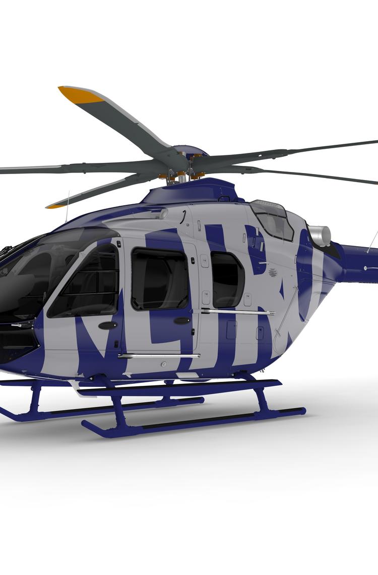 Digital rendering of Metro Aviation's Airbus H140