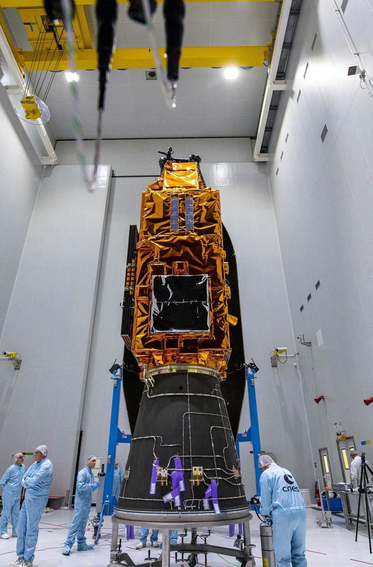 Biomass encapsulation in Kourou