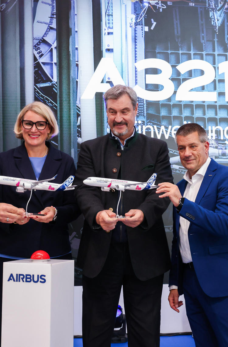 Airbus opens new production hangar at its Augsburg site