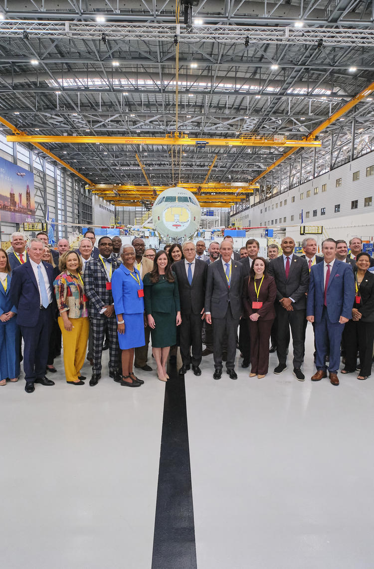Airbus inaugurates second A320 Final Assembly Line in the U.S. 