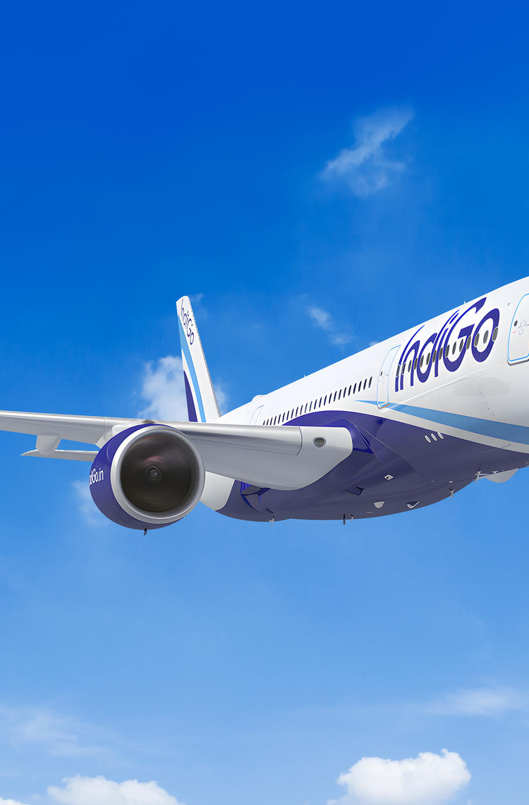 Rendering of A350-900 in IndiGo livery Rendering of A350-900 in IndiGo livery