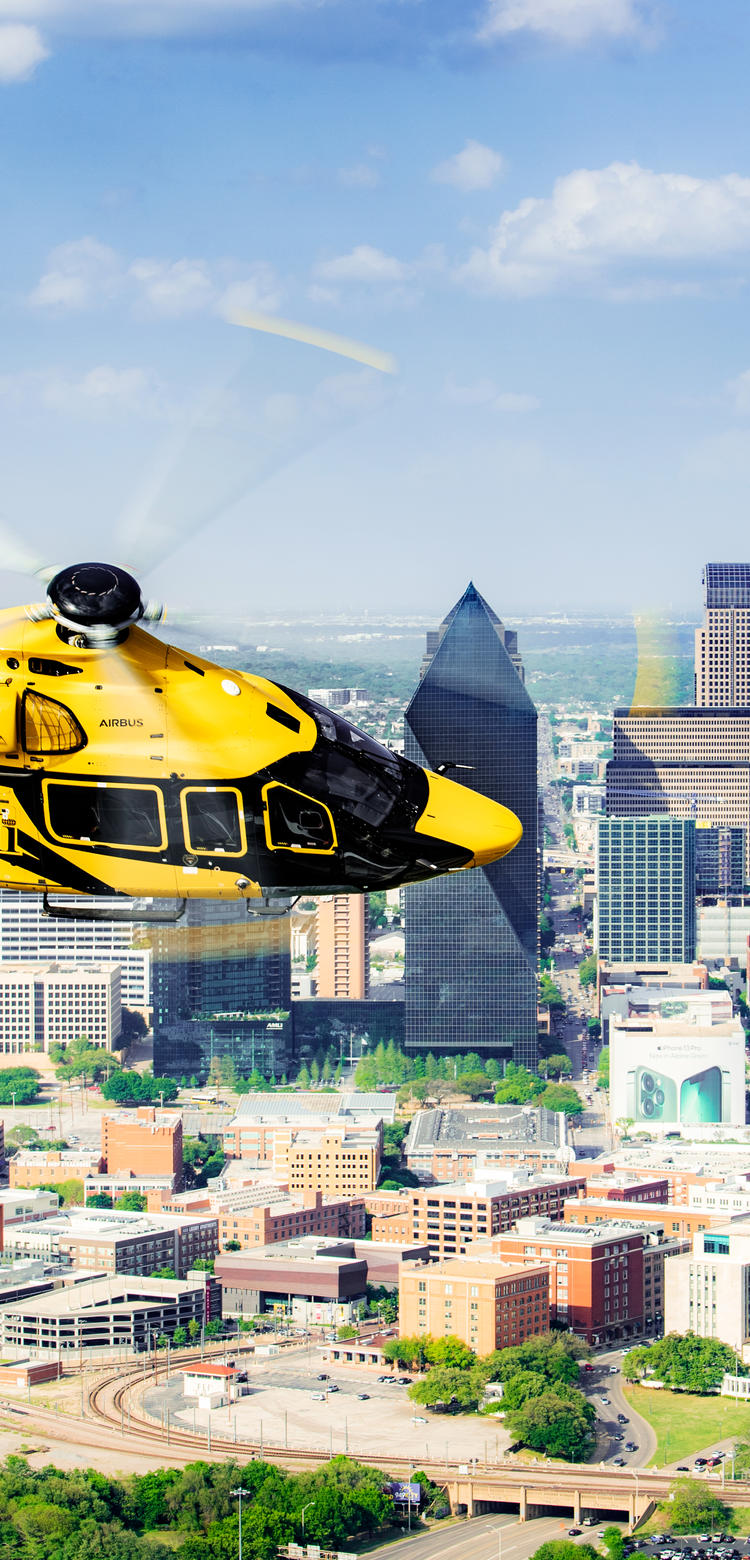 PHI's H160 takes to the skies