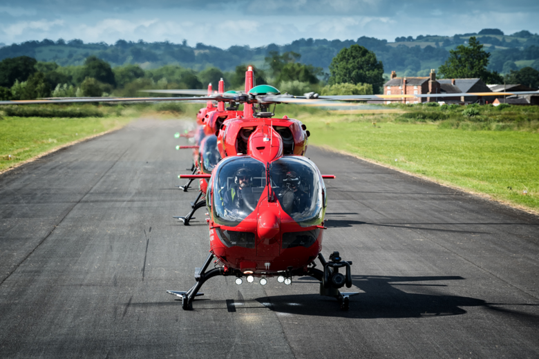 H145 provides air ambulance services to remote communities in Wales