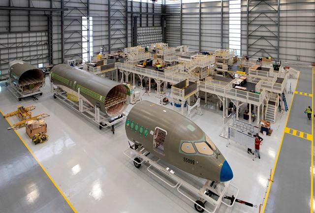 A220 production in the US