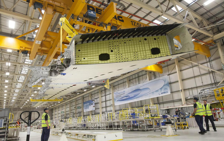 A350-1000-wing-transfer