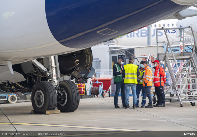 A319neo SAF Refueling